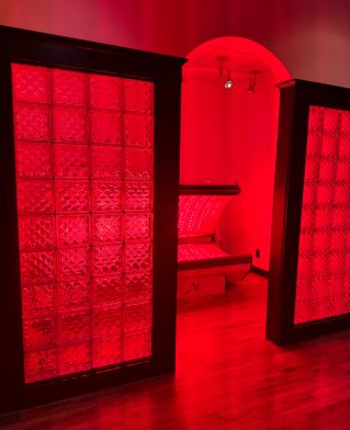 A soothing back massage session in a spa setting, focusing on wellness and relaxation.